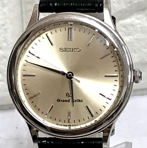 SEIKO セイコー GS グランドセイコー メンズ クォーツ 9581-7000 電池交換済 腕時計 fah 4H319Sの画像3