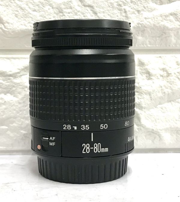 Canon キヤノン ZOOM LENS EF 28-80mm 1:3.5-5.6 Ⅱ 58ｍｍ 75-300ｍｍ 1:4-5.6 Ⅲ レンズ2点 動作未確認 fah 4S197の画像2