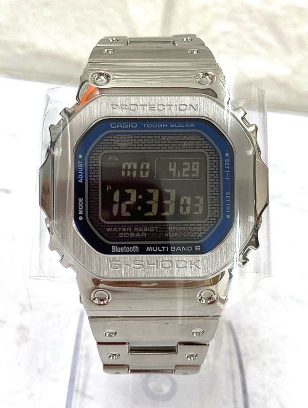 CASIO カシオ 腕時計 G-SHOCK PROTECTION Shock Resistant 3539 GMW-B5000 説明書 コマ 箱付き 未使用品 fah 5A992_画像3