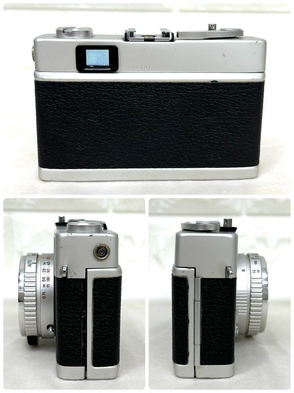 KONICA コニカ C35 flash matic HEXANON 1:2.8 f=38mm 動作未確認 カメラ レンズ 中古 fah 3K323の画像3