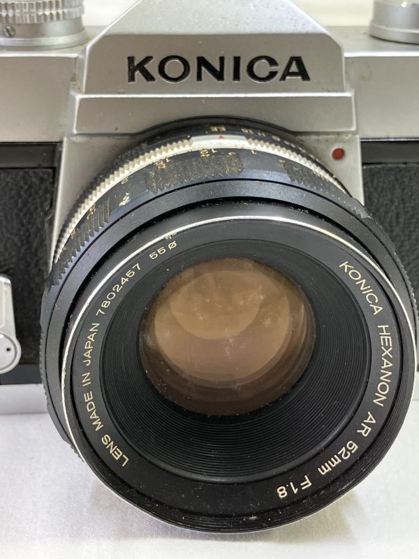 KONICA コニカ FTA 一眼レフ フィルムカメラ KONICA HEXANON AR 52mm F1.8 レンズ シャッターOK fah 2B016_画像2