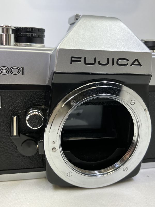 FUJICA フジカ ST801 一眼レフ フィルムカメラ EBC FUJINON 1:1.8 f=55mm レンズ シャッターOK fah 2B004_画像8