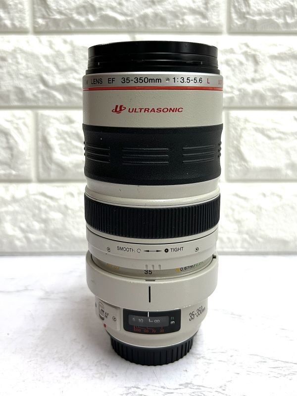 CANON キヤノン ZOOM LENS EF 35-350mm 3.5-5.6 L USM ULTRASONIC EXTENDER EF 2× 動作未確認 レンズ 中古 fah 3K329の画像2