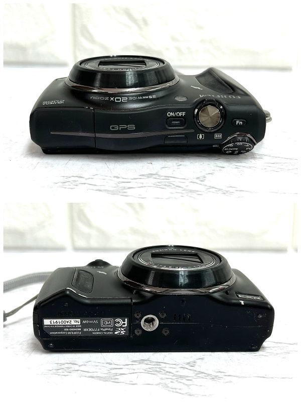 FUJIFILM 富士フィルム FINEPIX F770 EXR ブラック コンパクトデジタルカメラ 通電のみ確認 中古 fah 4K335_画像4