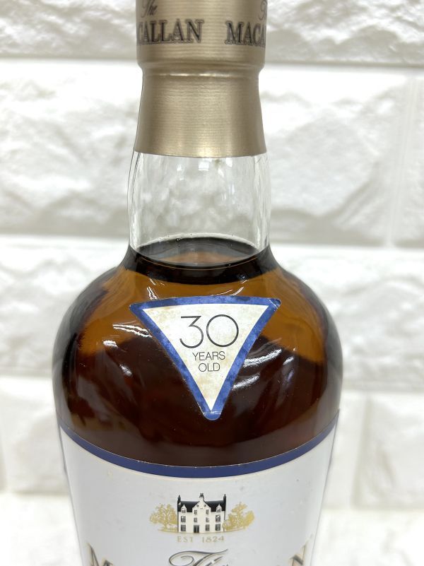 未開栓 The MACALLAN FINE OAK 30 マッカラン ファインオーク 43％ 700ml ハイランド シングルモルト スコッチウイスキー 酒 fah 10K208_画像6