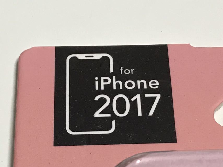 匿名送料込み iPhoneX 用 カバー ピンク フリップハードケース 新品未使用品 Apple アイホンX iPhone10 ケース/C1_画像3