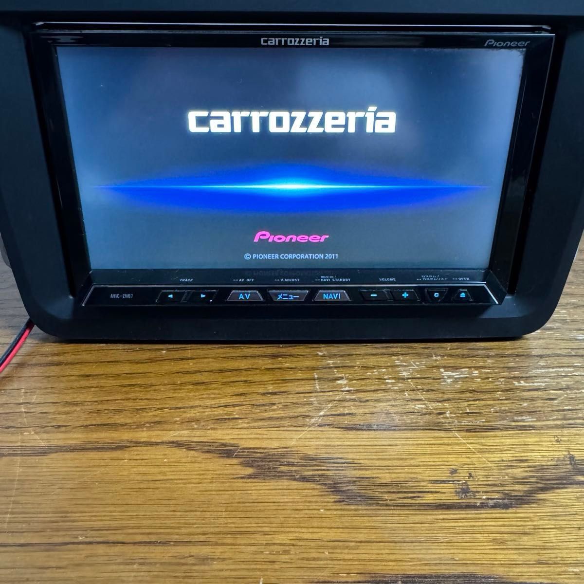 カロッツェリア carrozzeria AVIC-ZH07  Bluetooth DVD CD SD サイバーナビ 2011