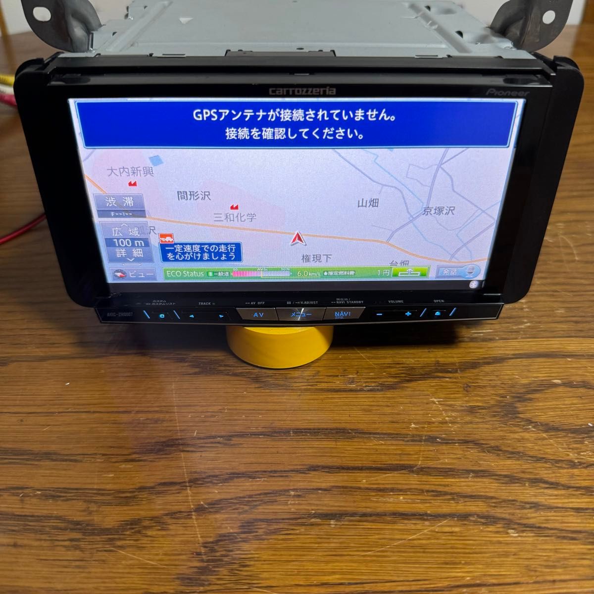 カロッツェリア AVIC-ZH0007 carrozzeria BluetoothDVD CD SD フルセグ サイバーナビ ナビ