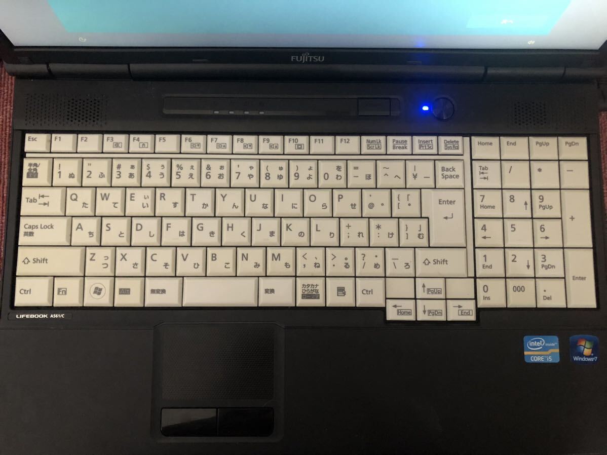 富士通 ☆ノートパソコン LIFEBOOK A561/C☆中古品の画像3