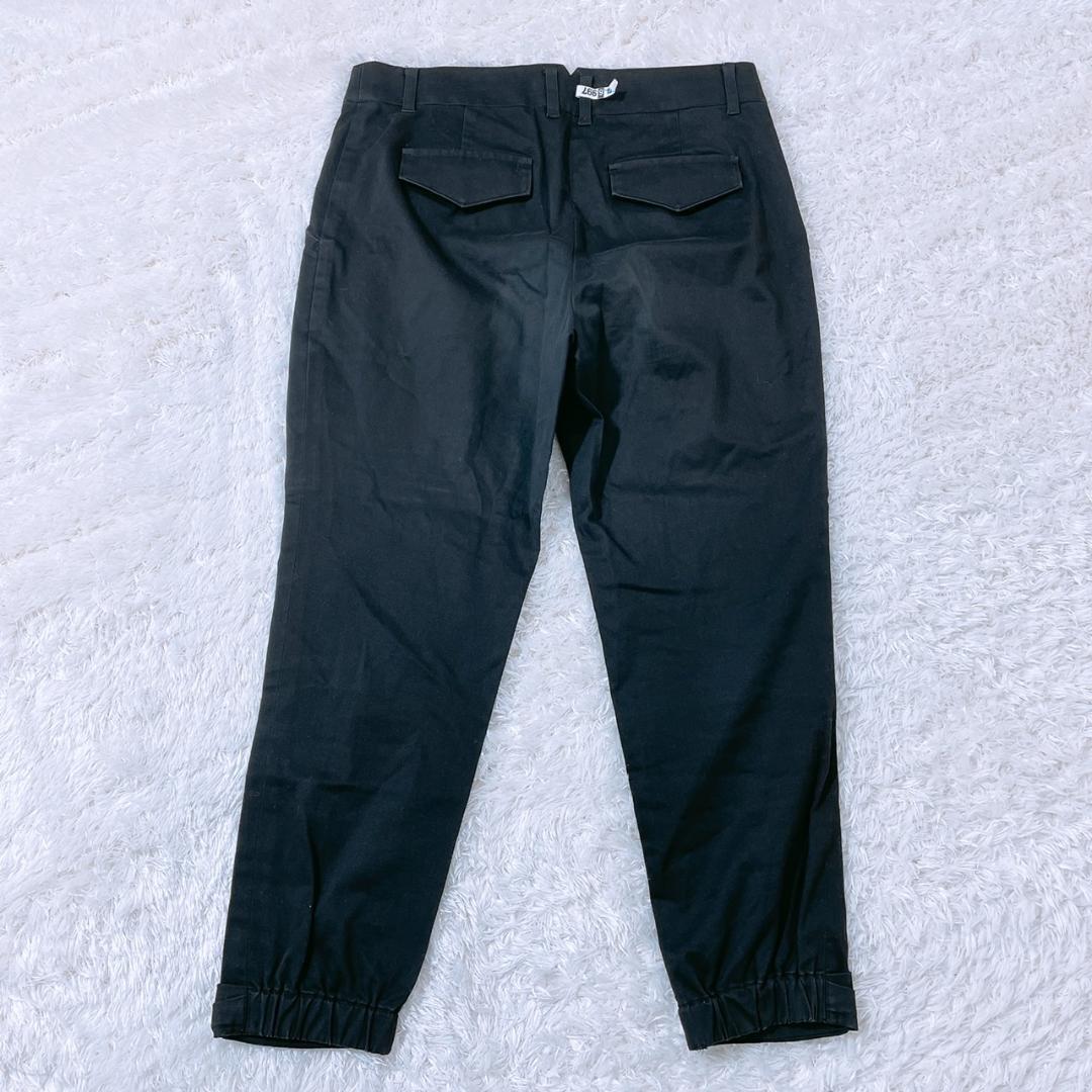 【17532】 UNTITLED アンタイトル パンツ 黒パンツ 0 カジュアル ブラック ポケット シンプル 無地 フェミニン_画像2