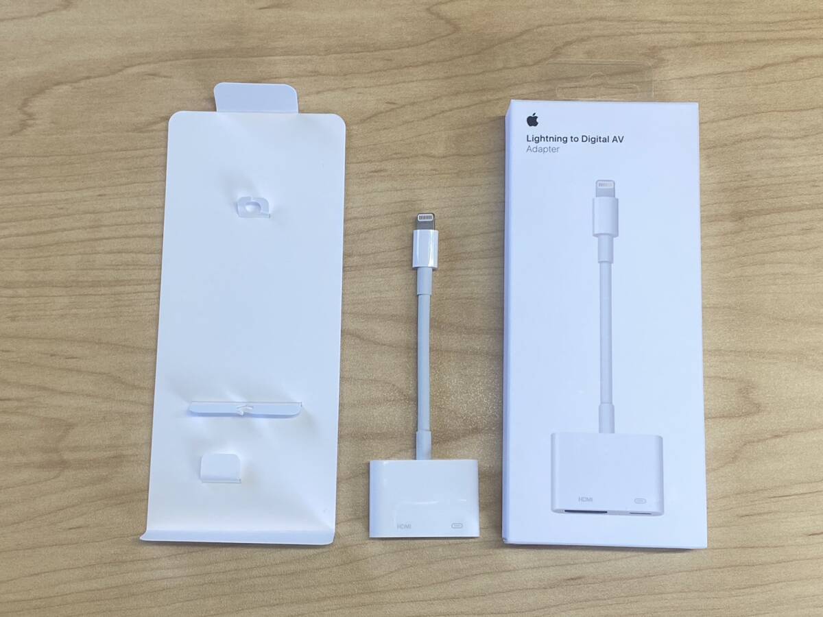  アップル Apple ライトニング デジタル AV アダプタ Lightning Digital AV Adapter MD826AM/A HDMI ケーブルの画像4