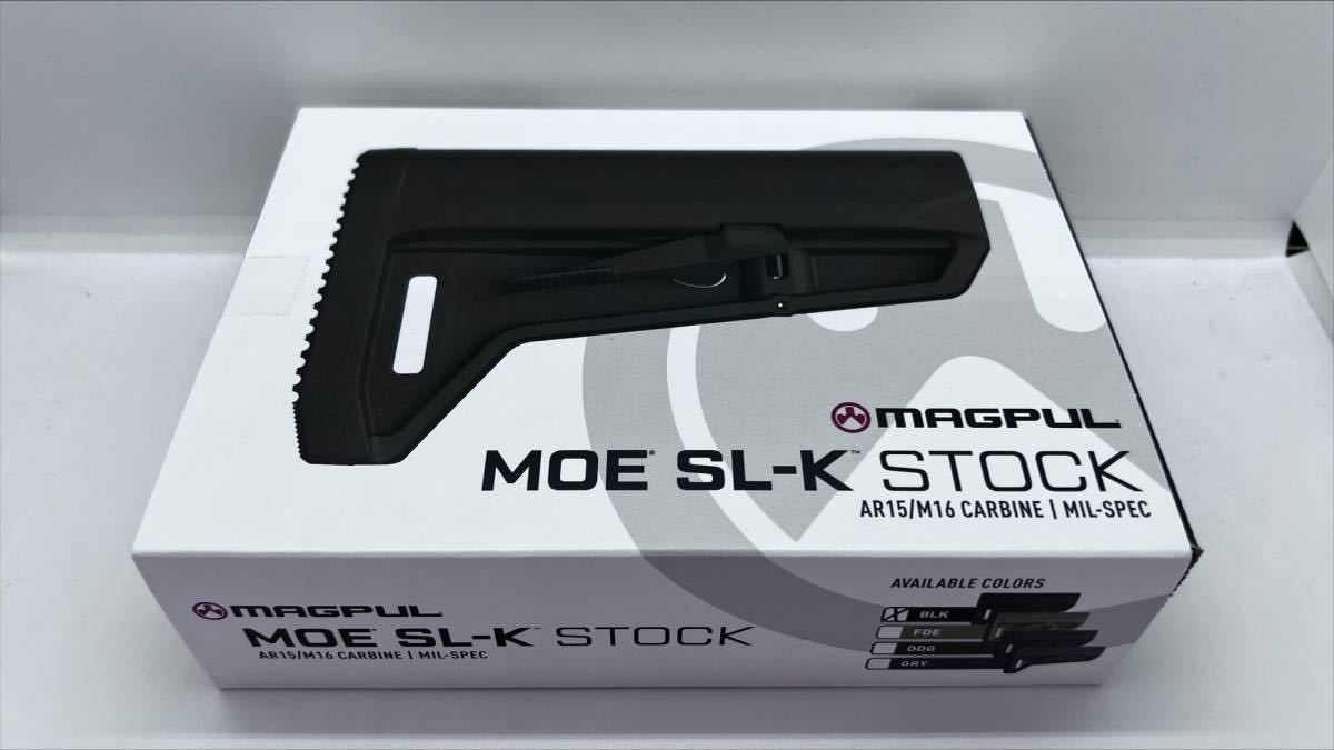 MAGPUL MAG626 マグプル MOE SL-K Carbine Stock Mil Spec カービンストック ミルスペック ブラック 正規品 実物 M4 M16 SCARの画像3