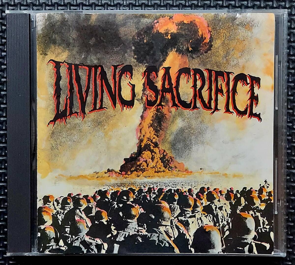 レア！オリジナル！LIVING SACRIFICE★リヴィング サクリファイス クリスチャン スラッシュ デス メタル THRASH DEATH 1st 1991 の画像1