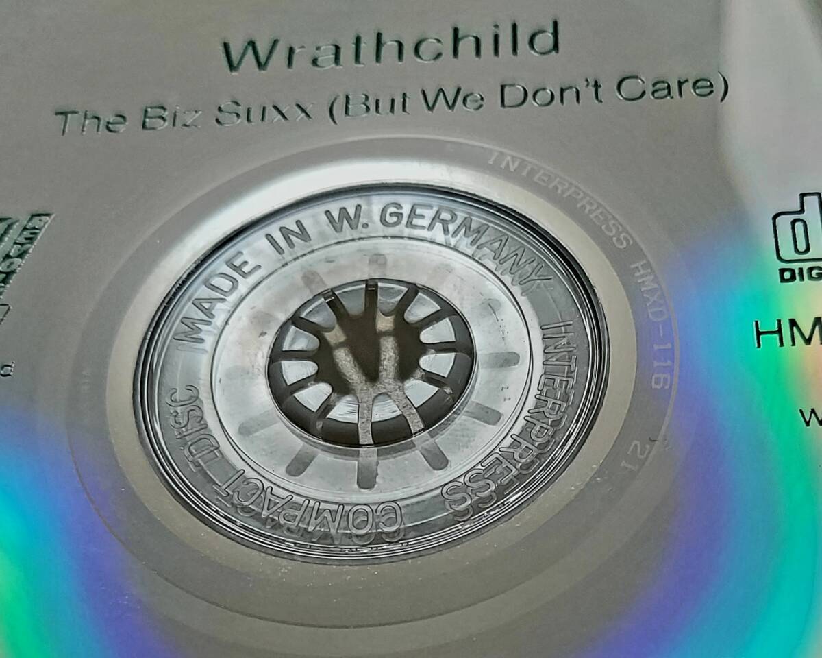 レア！ラスチャイルド★WRATHCHILD/THE BIZ SUXX BUT WE DON'T CARE グラムメタル 西ドイツ 廃盤 UK 1988 2nd HR/HMの画像4