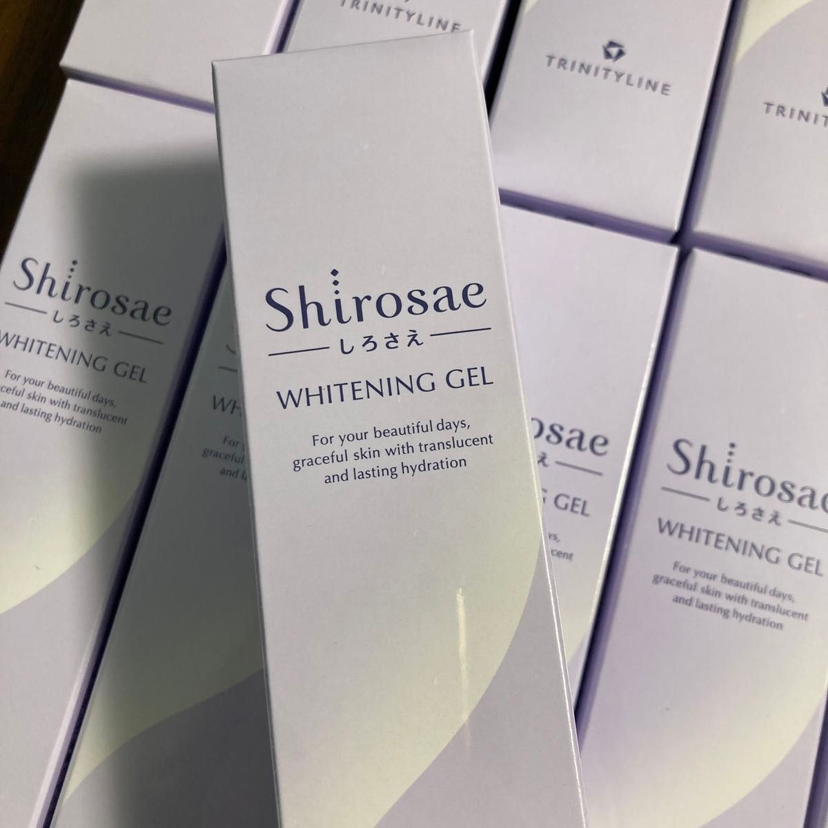 新品未開封 しろさえ Shirosae ホワイトニングジェル 10本 大正製薬 オールインワン トリニティーライン 薬用美白ジェル