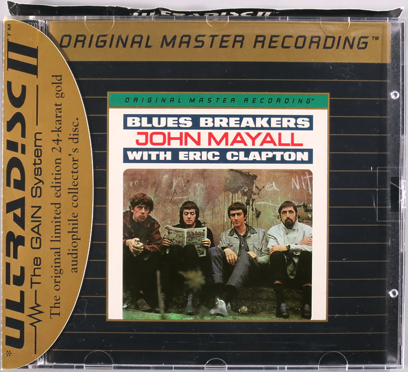 (GOLD CD) John Mayall With Eric Clapton 『Blues Breakers』 輸入盤 UDCD 616 MFSL (Mobile Fidelity Sound Lab)の画像1