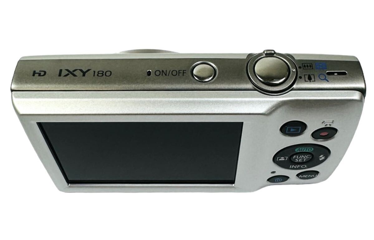 Canon キャノン 光学8倍ズーム 2000万画素 コンパクトデジタルカメラ IXY 180 シルバー SLの画像4