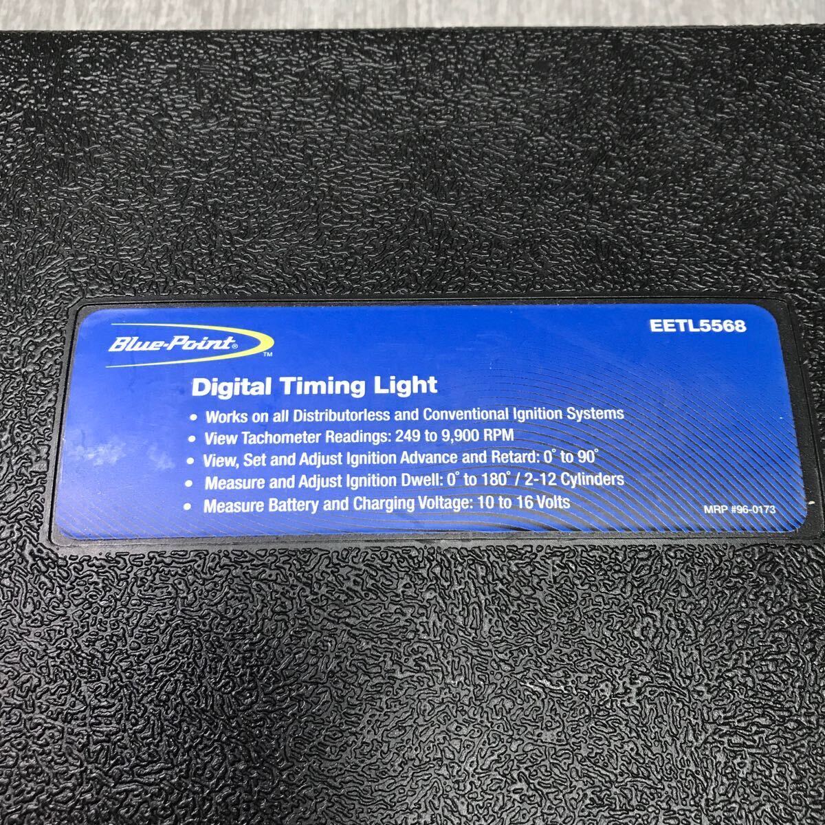 スナップオン Snap-on Blue-Point ブルーポイント デジタルタイミングライト 多機能タイミングライト EETL5568_画像7