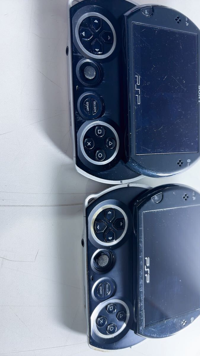 SONY PSP go корпус черный PSP-N1000 2 шт совместно продажа работоспособность не проверялась 