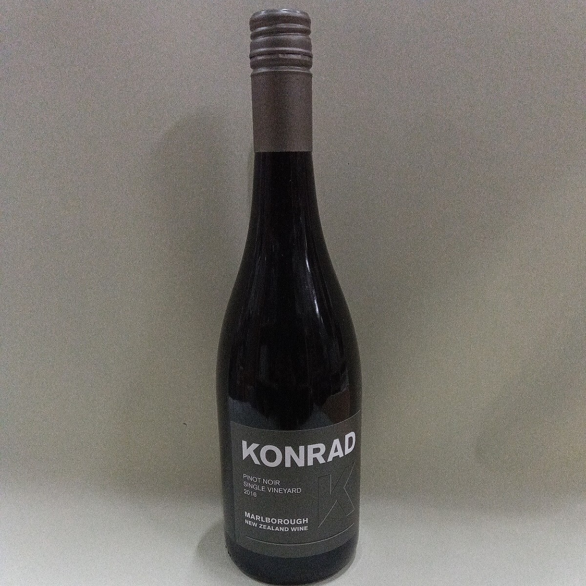 コンラッド ピノ・ノワール マールボロ Konrad Pinot Noir 2016 Marlborough 赤ワイン ニュージーランド 未開栓①の画像1