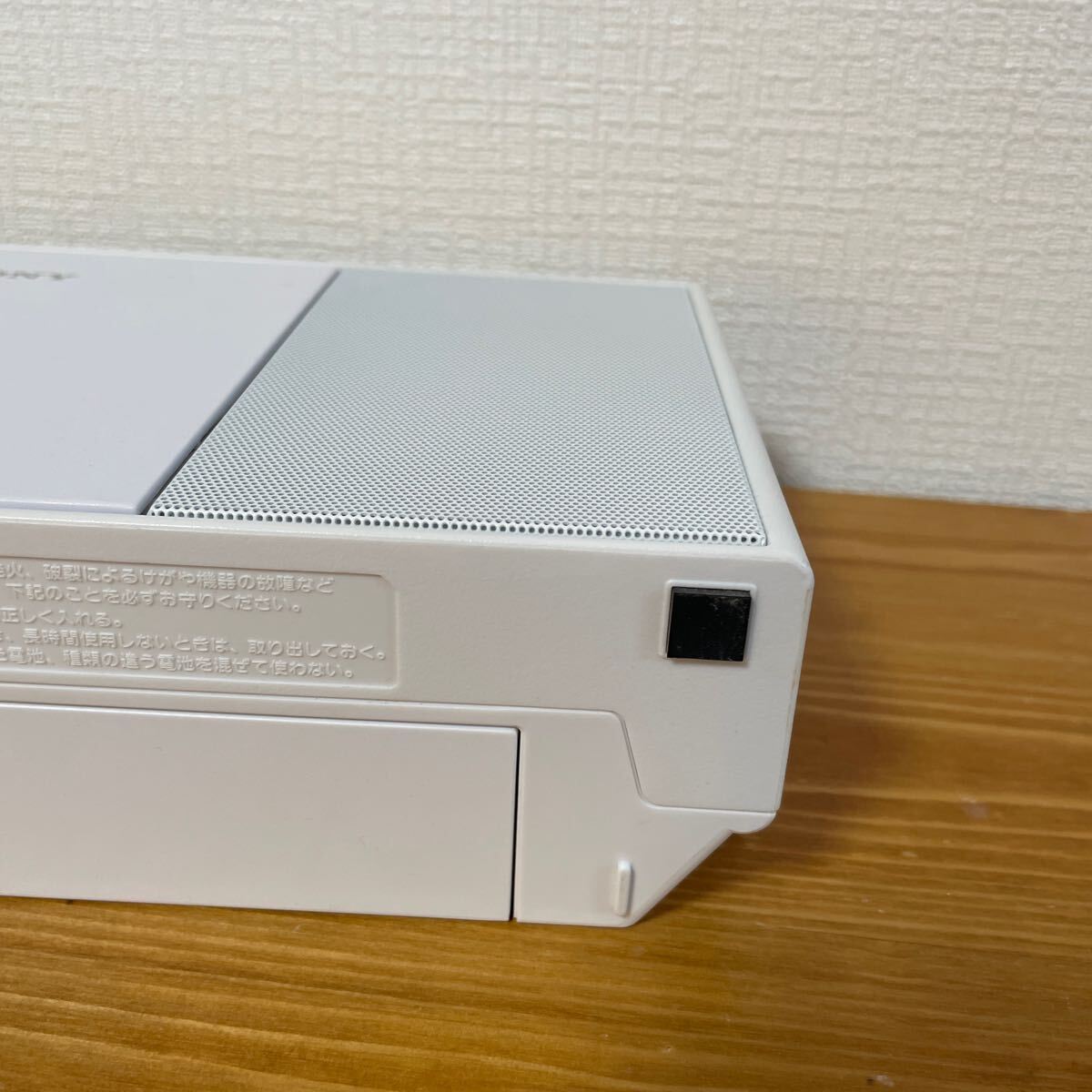 4-266 SONY ソニー パーソナルオーディオシステム ホワイト ZS-E30 CDデッキ 通電確認済の画像8