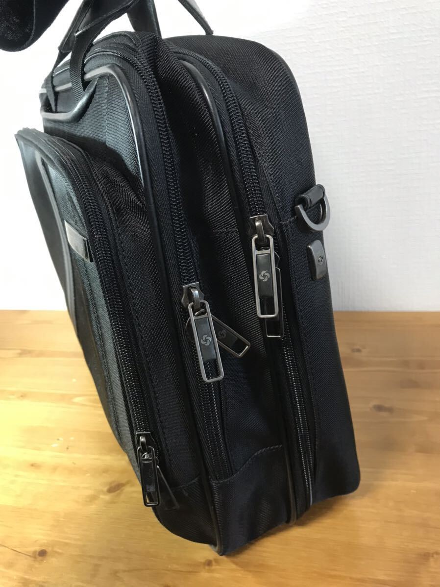 ●4-203 Samsonite サムソナイト ビジネスバッグ 2way ブラック 黒 ショルダーバッグ バッグ かばん メンズ 男性 ブリーフケース の画像7