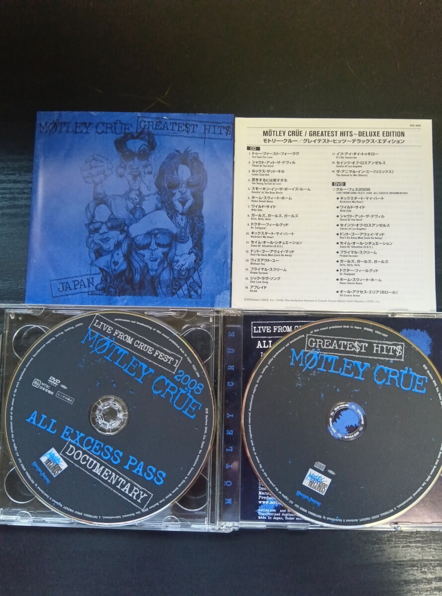 モトリークルー/グレイテスト・ヒッツ〜デラックス・エディション　初回限定盤(CD+DVD)_画像3