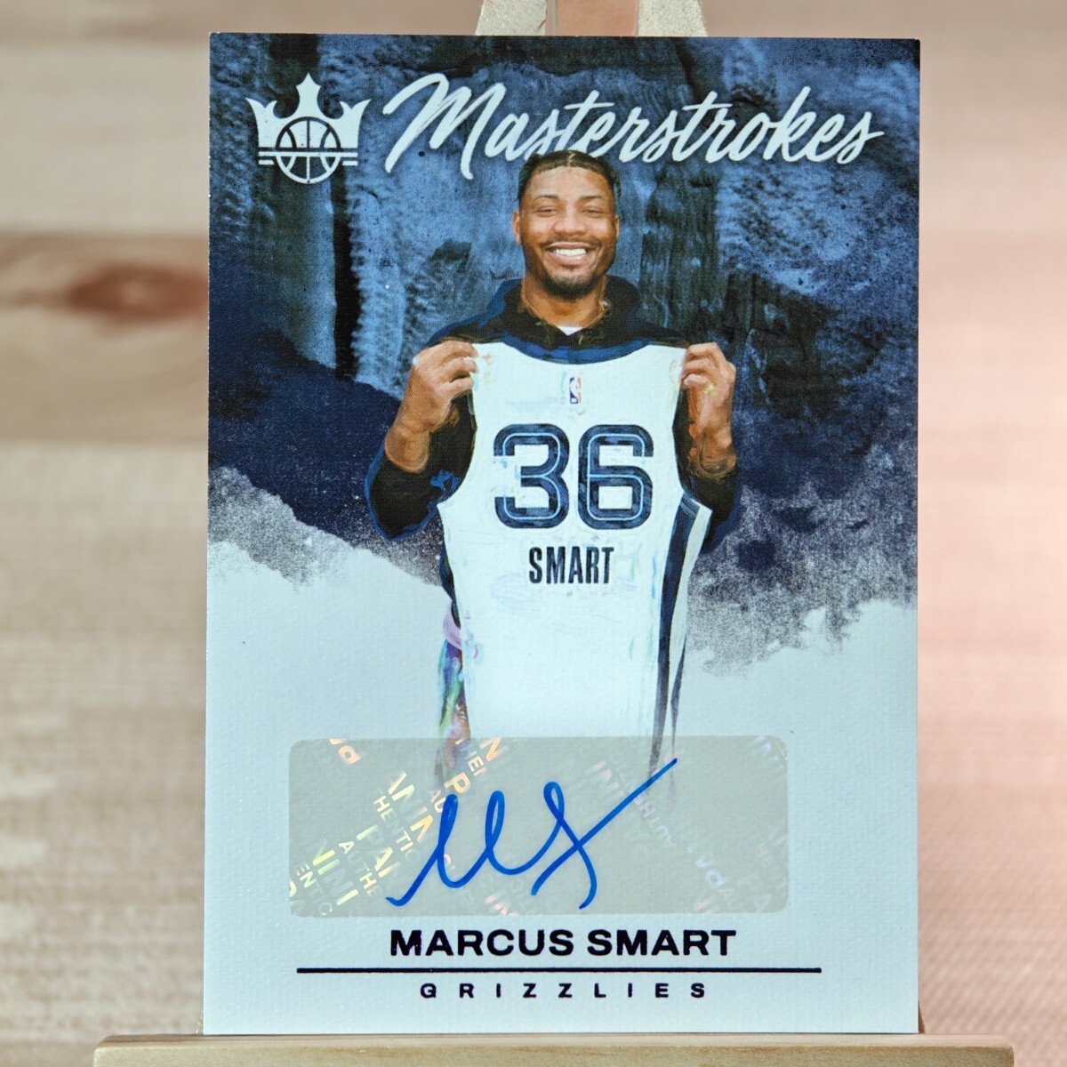 35枚限定 マーカス・スマート 2023-24 Panini Court Kings Marcus Smart Masterstrokes Auto 06/35 直筆サインカードの画像1