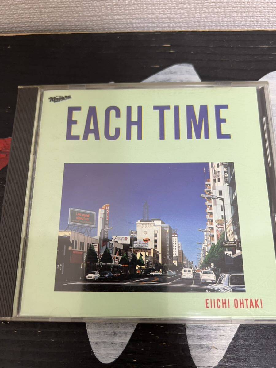 ※貴重盤CSR刻印【旧規格CD 35DH国内初回3500円盤】大滝詠一 大瀧詠一 EACH TIME ナイアガラ イーチ タイム_画像1