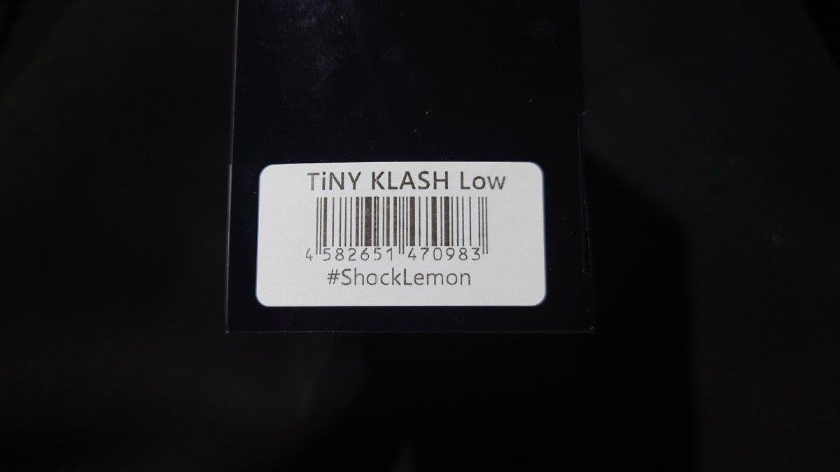 DRT タイニークラッシュ Low ショックレモン　tiny klash tik　shock lemon