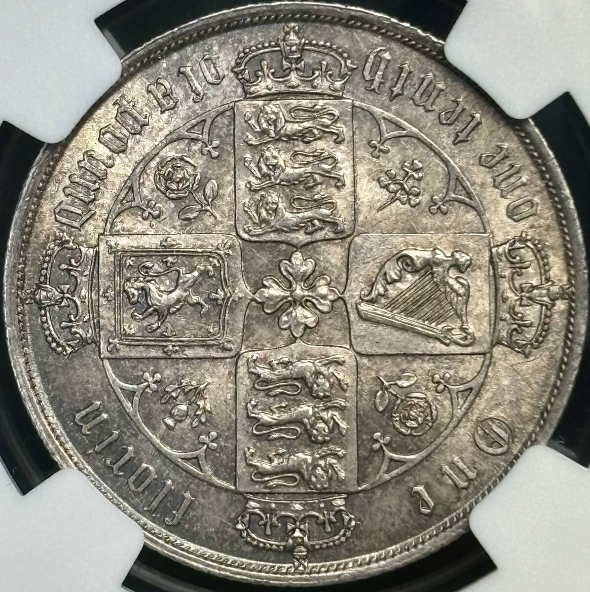 【イギリス銀貨】(NGC-MS63 1873年銘)の画像2