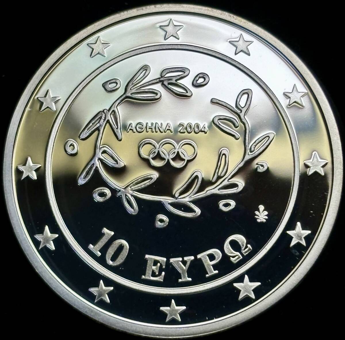 【ギリシア大型銀貨】(2004年銘 34.3g 直径40mm プルーフ)_画像2