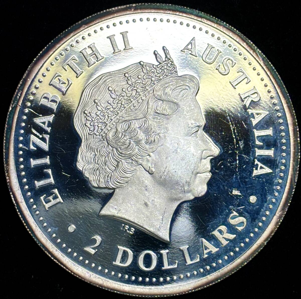 【オーストラリア特大銀貨】(戌年 2オンス(62g)純銀 直径50mm 2006年 プルーフ)の画像2