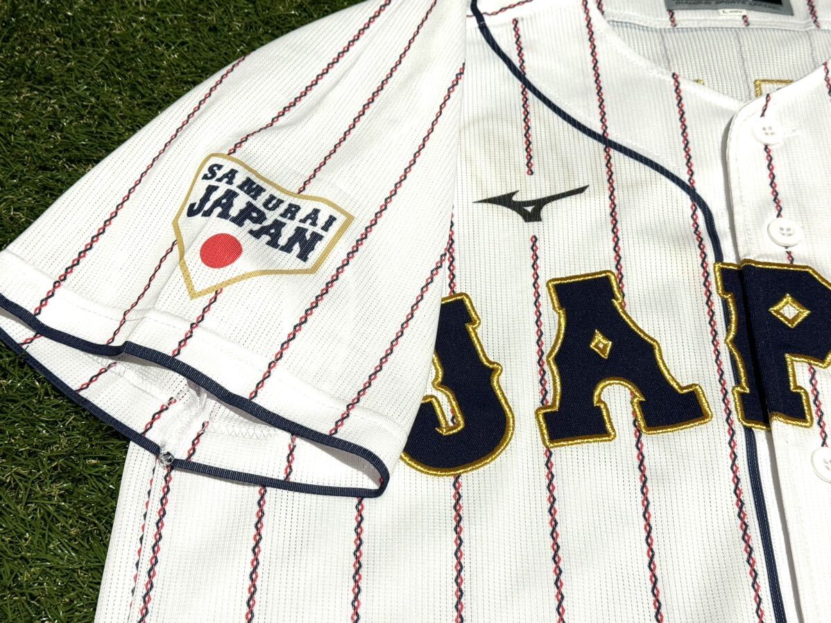 中野拓夢 侍ジャパン 刺繍レプリカユニフォーム Oサイズ 阪神タイガース ミズノ MIZUNO| 中野拓夢 侍ジャパン 刺繍レプリカユニフォーム Oサイズ 阪神タイガース ミズノ MIZUNO|