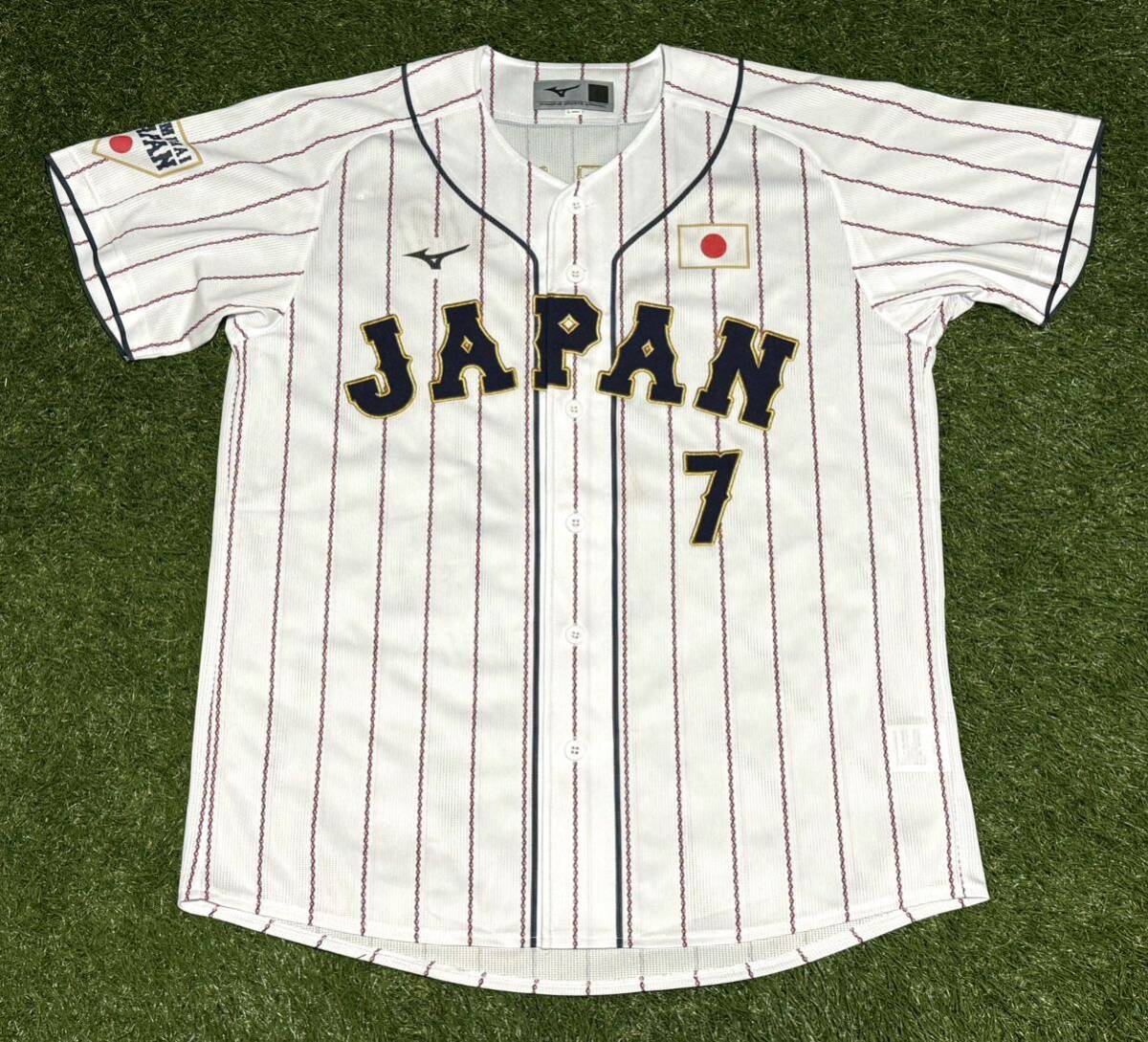中野拓夢 侍ジャパン 刺繍レプリカユニフォーム Oサイズ 阪神タイガース ミズノ MIZUNO| 中野拓夢 侍ジャパン 刺繍レプリカユニフォーム Oサイズ 阪神タイガース ミズノ MIZUNO|