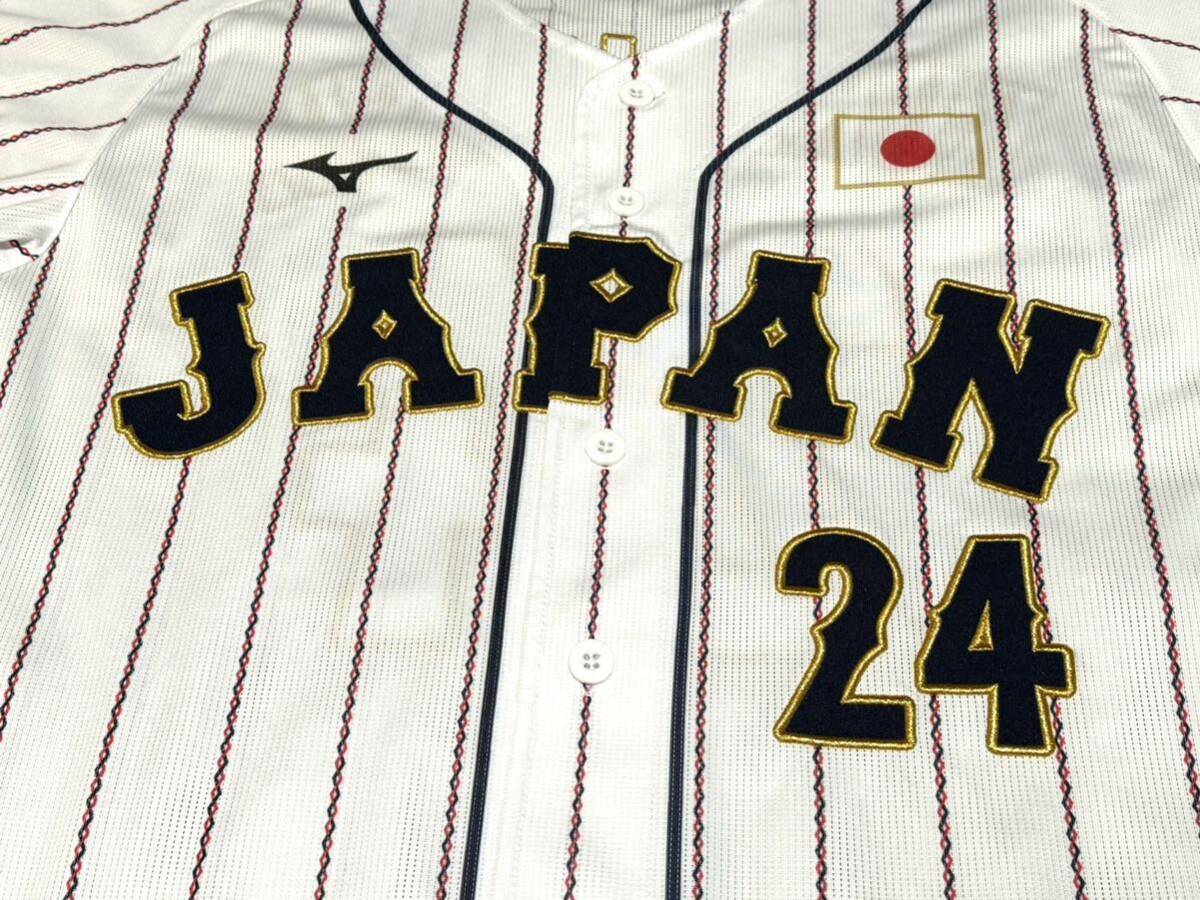 紅林 弘太郎 侍ジャパン 刺繍レプリカユニフォーム Lサイズ オリックス ホーム_画像3