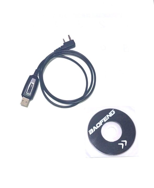 【新品】Quansheng UV-K5(8) + フレキシブルアンテナ +USBプログラミングケーブル 他1点の画像2