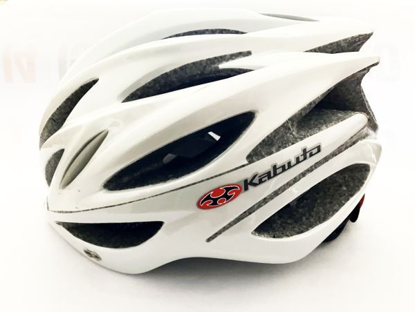 OGK REGAS-2 KABUTOo-ji- Kei li газ 2 cycle шлем жемчужно-белый M/L размер ( примерно 57~60cm) с козырьком велосипедный шлем 