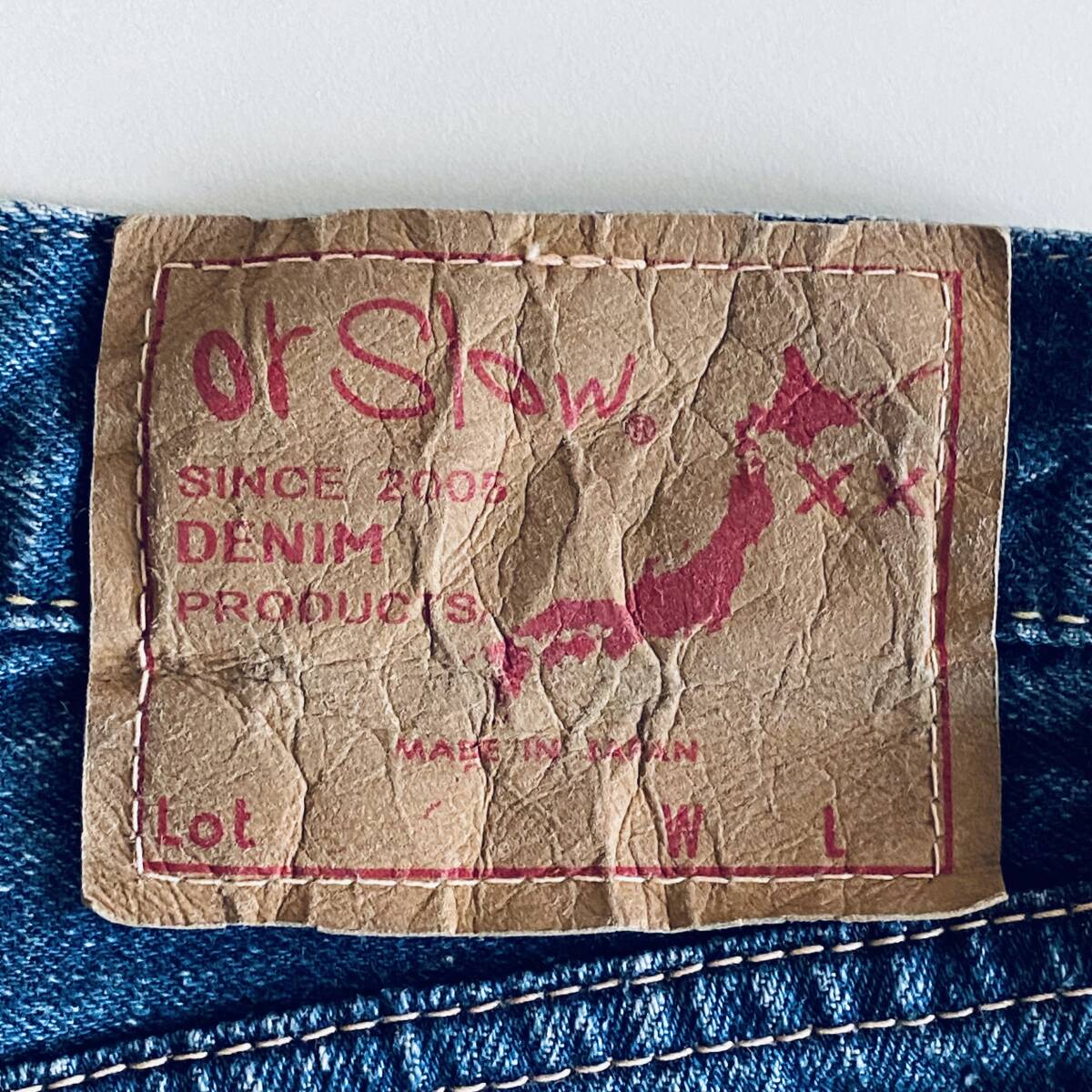 orSlow  STANDARD DENIM セルビッジ デニム オアスロウ BEAMSBOYの画像2