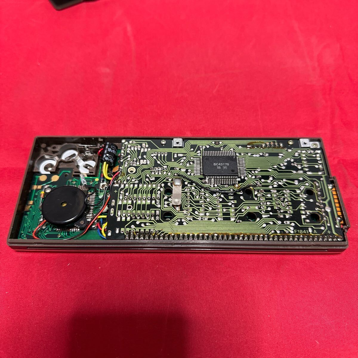 SHARP PC-1211 liquid crystal replaced simple operation verification ending 