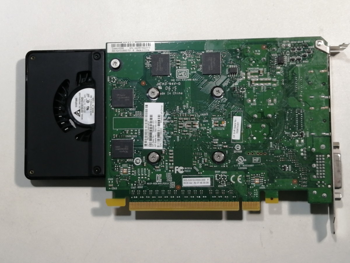 NVIDIA Quadro K2200 動作確認済の画像2