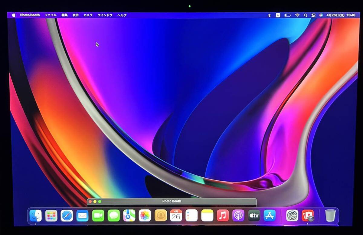 5/13 まで送料無料 Apple純正 MacBook Pro 15インチ A1398 液晶パネル 上半身 Mid2015年用ユニット 上部一式 動作良好品 少々訳あり大特価 の画像9