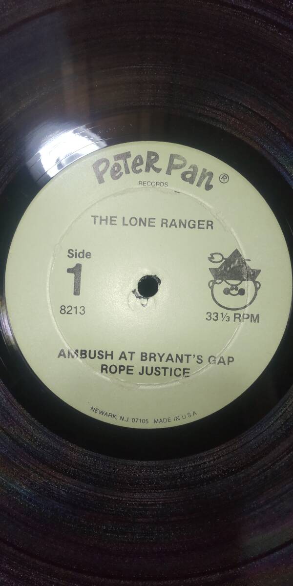 The Lone Ranger　ザ・ローン・レンジャー/LP　MAED IN USA_画像2
