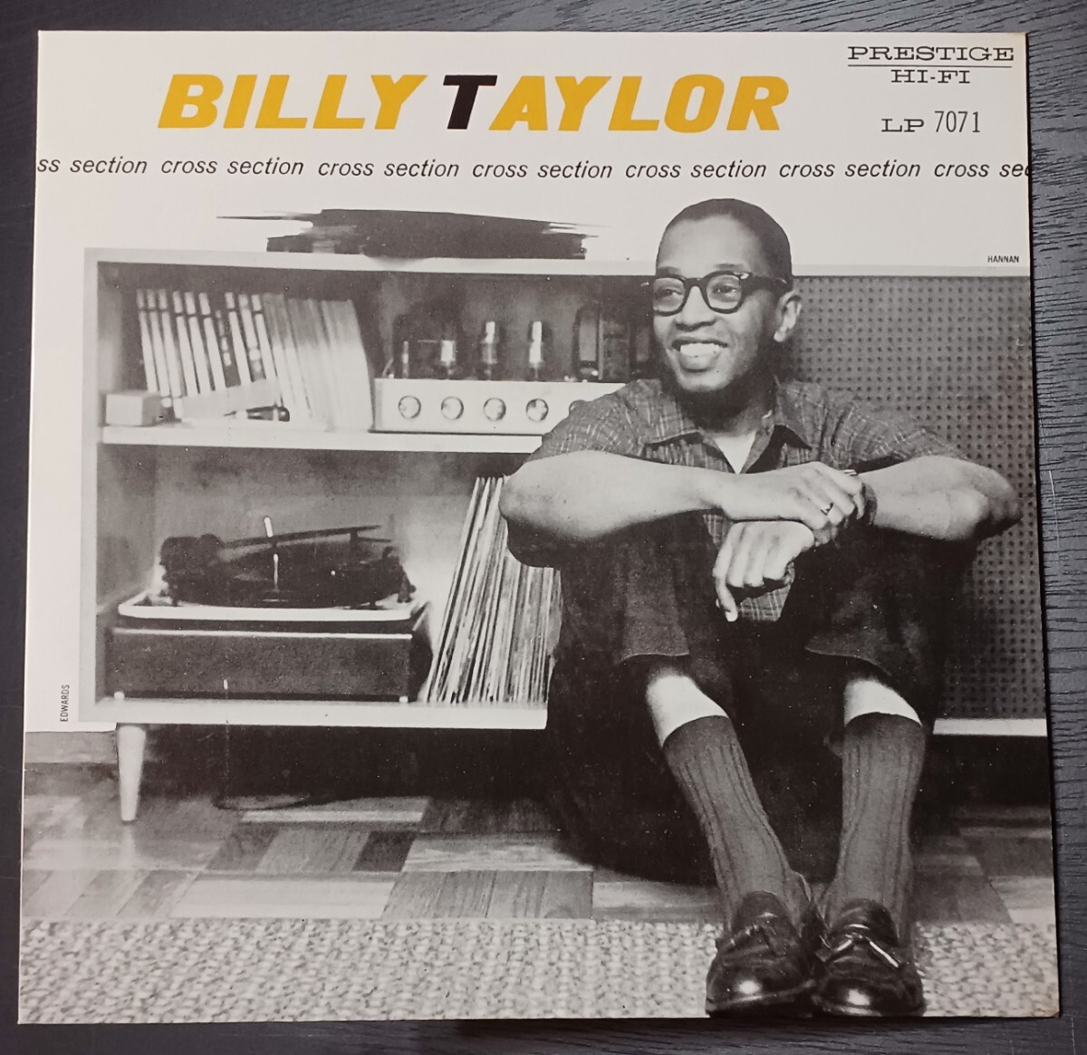 ○未使用○ W.GERMANY○BILLY TAYLOR○RIVERSIDE RECORDS PR-7071○ CROSS-SECTION ○_画像1