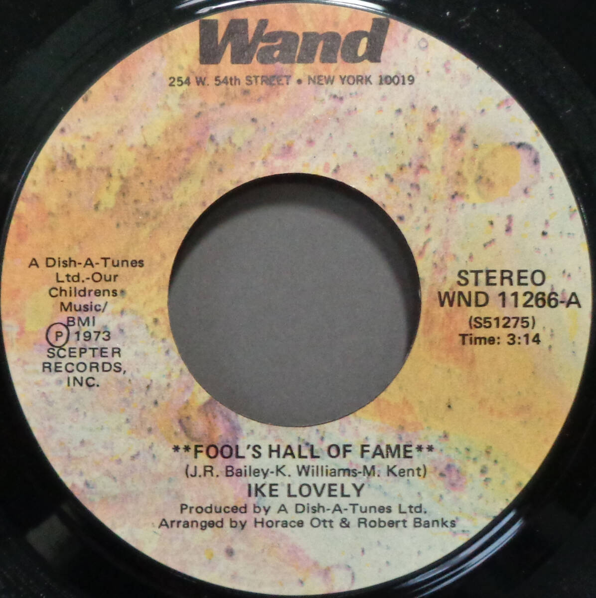 【SOUL 45】IKE LOVELY - FOOL'S HALL OF FAME / LITTLE MISS SWEET THING (s240406019) _画像1