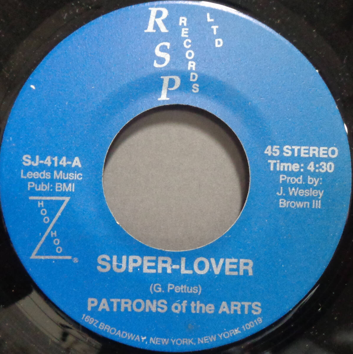 【SOUL 45】PATRONS OF THE ARTS - SUPER-LOVER / (SHORT VER) (s240406050) _画像1