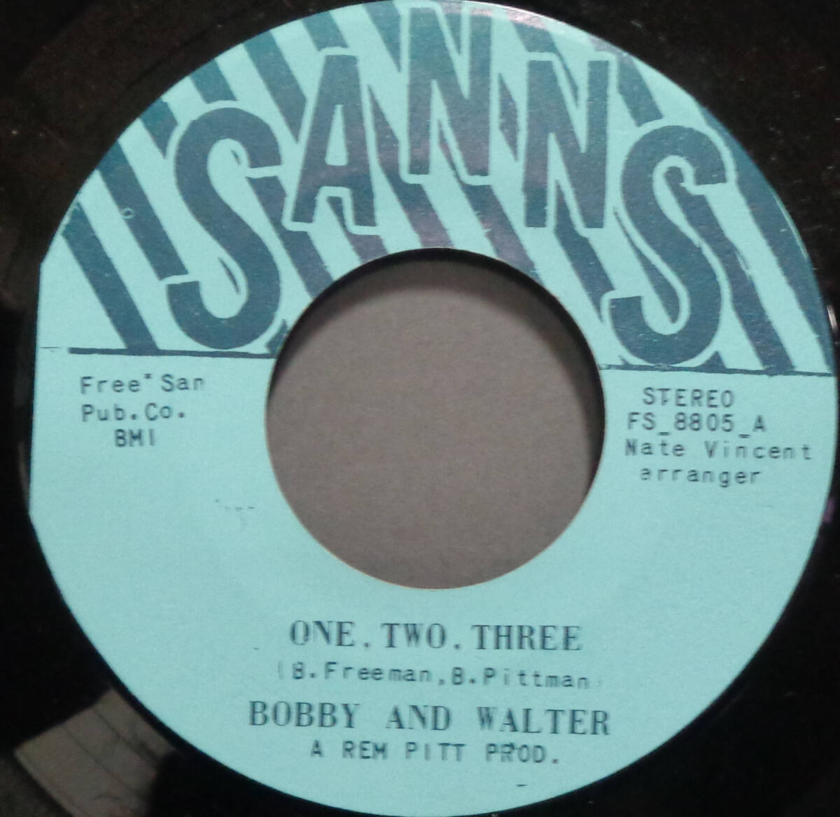 【SOUL 45】BOBBY AND WALTER - ONE TWO THREE / DO IT LIKE YOU FEEL IT (s240422022)_画像1