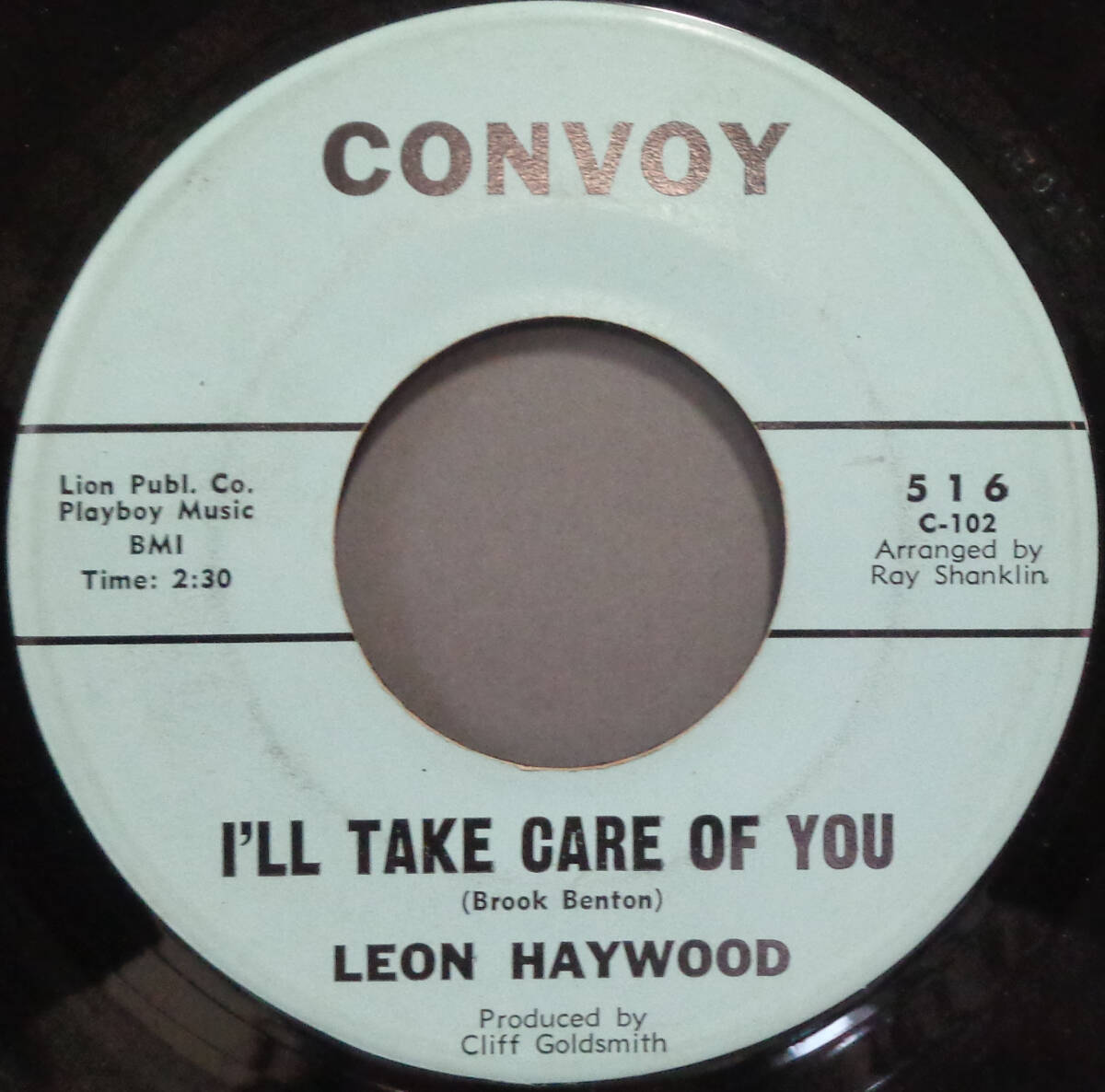 【SOUL 45】LEON HAYWOOD - I'LL TAKE CARE OF YOU / RIVERS INVITATION (s240420016) _画像1