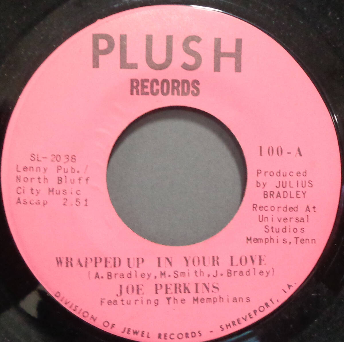 【SOUL 45】JOE PERKINS - WRAPPED IN YOUR LOVE / LOOKING FOR A WOMAN (s240403028)_画像1