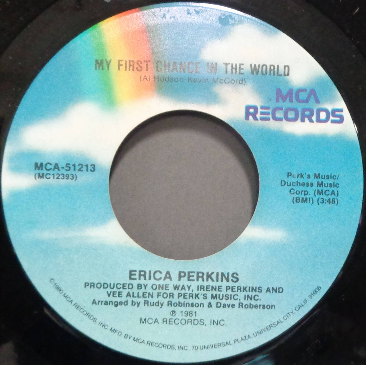 【SOUL 45】ERICA PERKINS - MY FIRST CHANCE IN THE WORLD / LITTLE SALLY WALKER (s240403034) の画像1